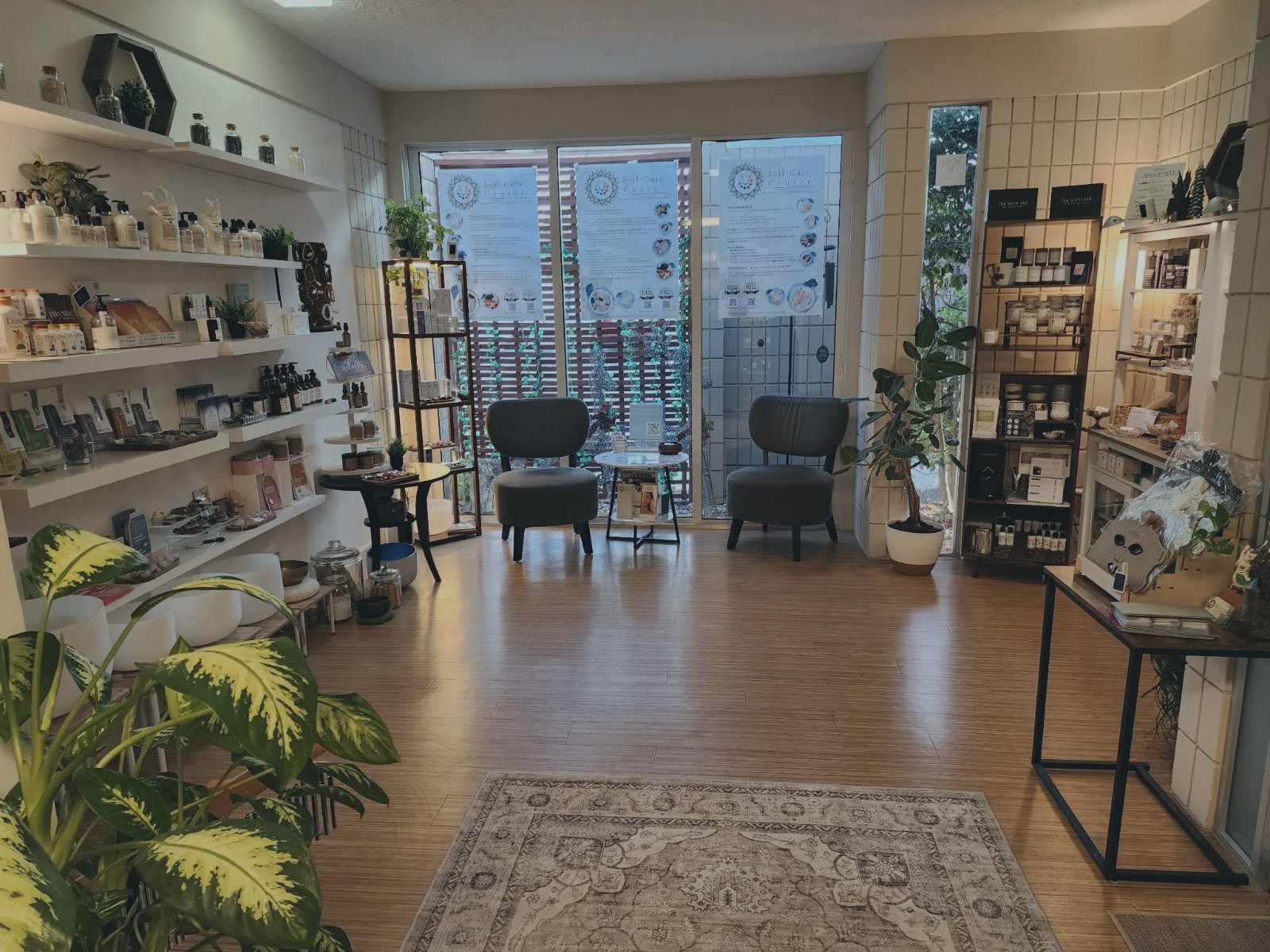 Treatment room at the Self-Care Center on Venice Island
